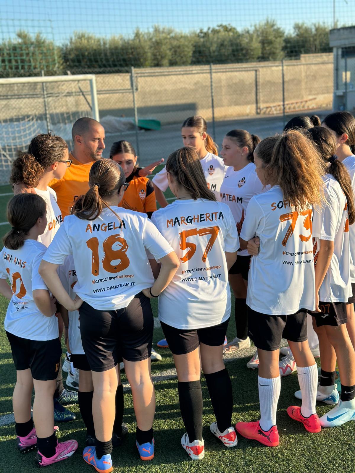 Squadra femminile Under 15 Dimateam